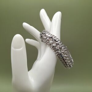 Vintage Sarah Coventry Silver Tone Links Bracelet 7" Wrist